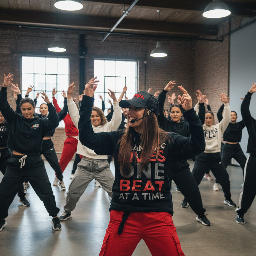 Black Short Sleeve T-Shirt "Changing Lives One Beat At A Time"