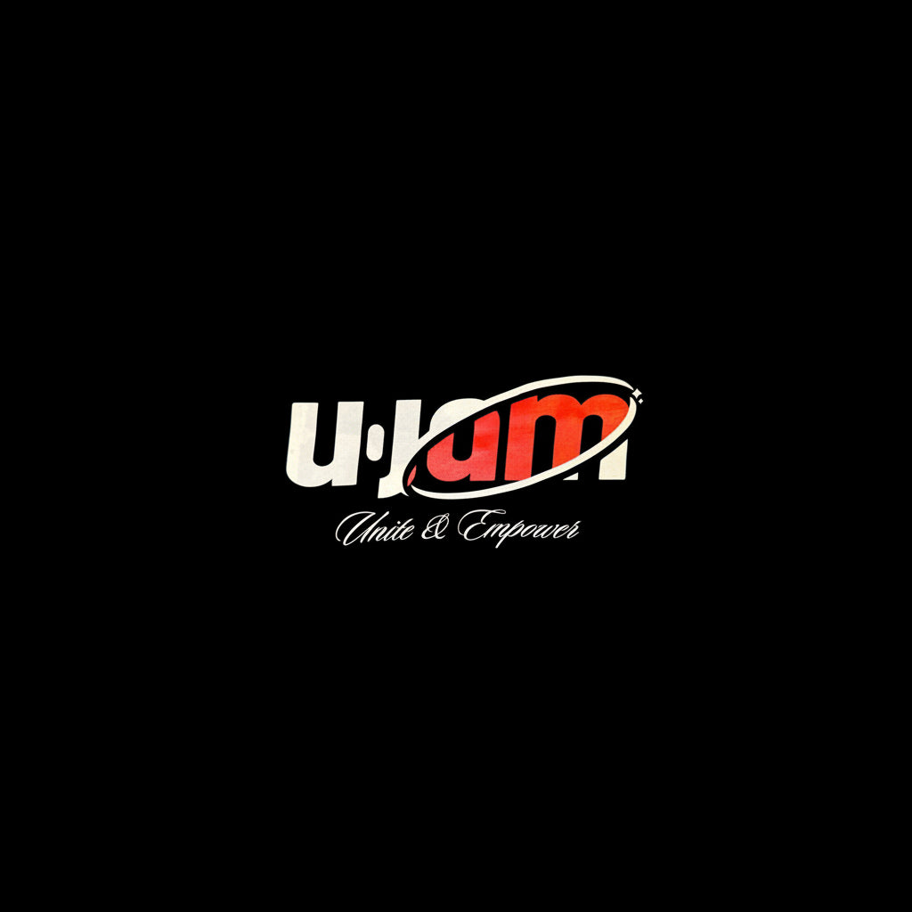 Jersey Tee Premium Short Sleeve Black w/Oval Logo - Unite & Empower