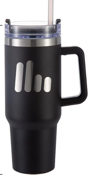 Black 40z Tumber w/Engraved Unity Mark