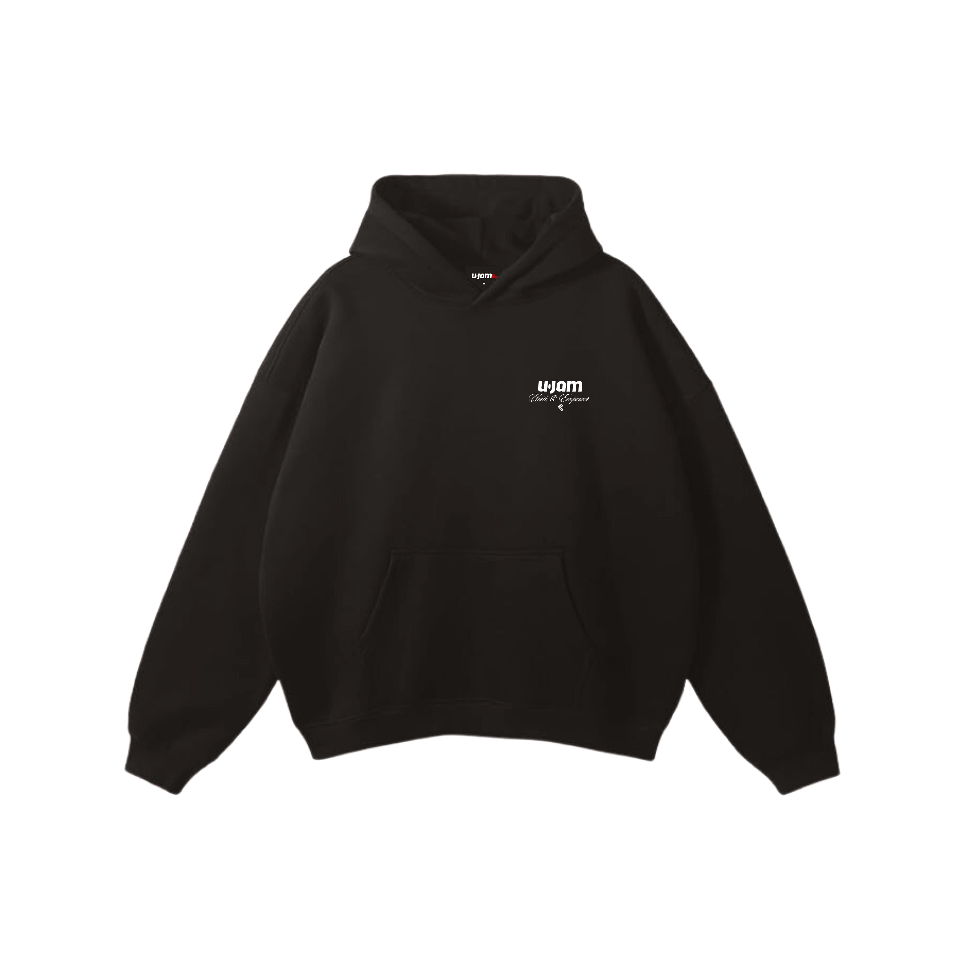 Black Hoodie "Members Only" (Community, Unite and Empower)