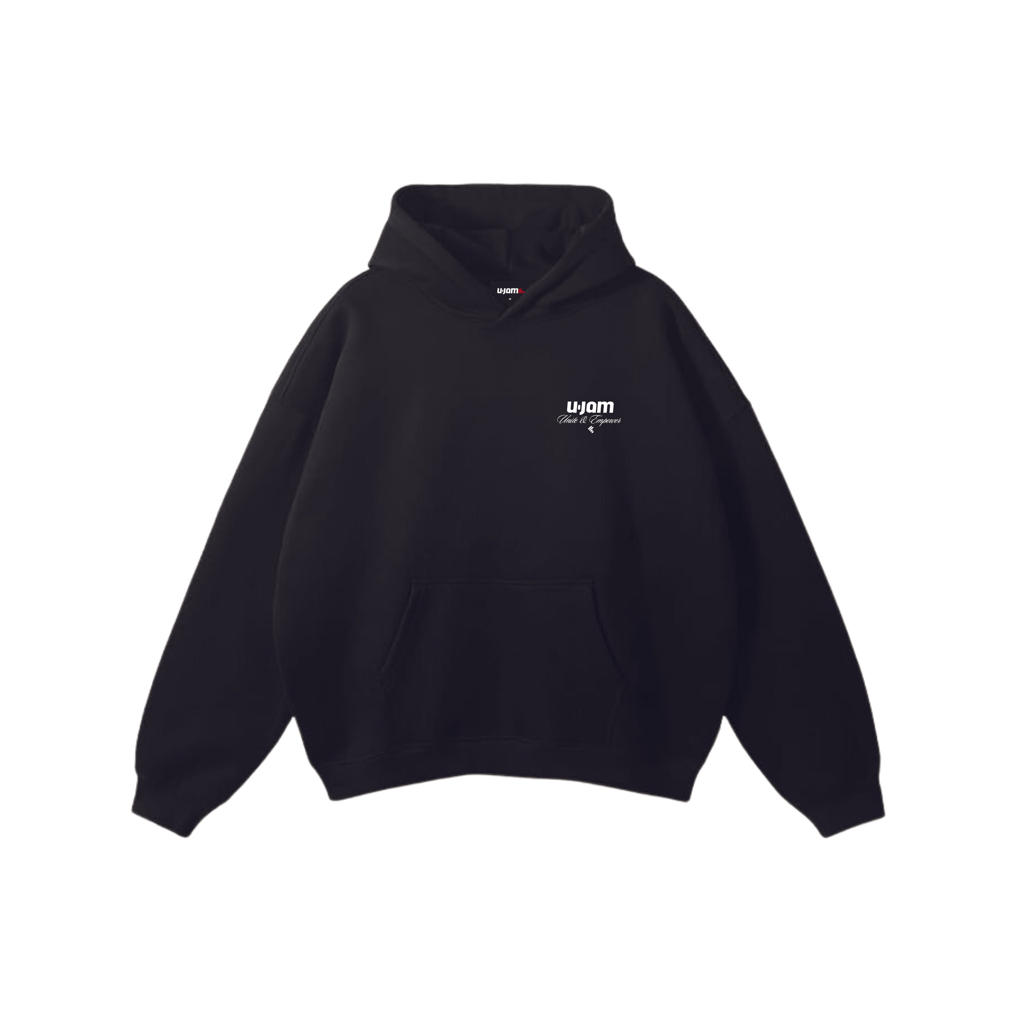 Black Hoodie "Members Only" (Community, Unite and Empower)